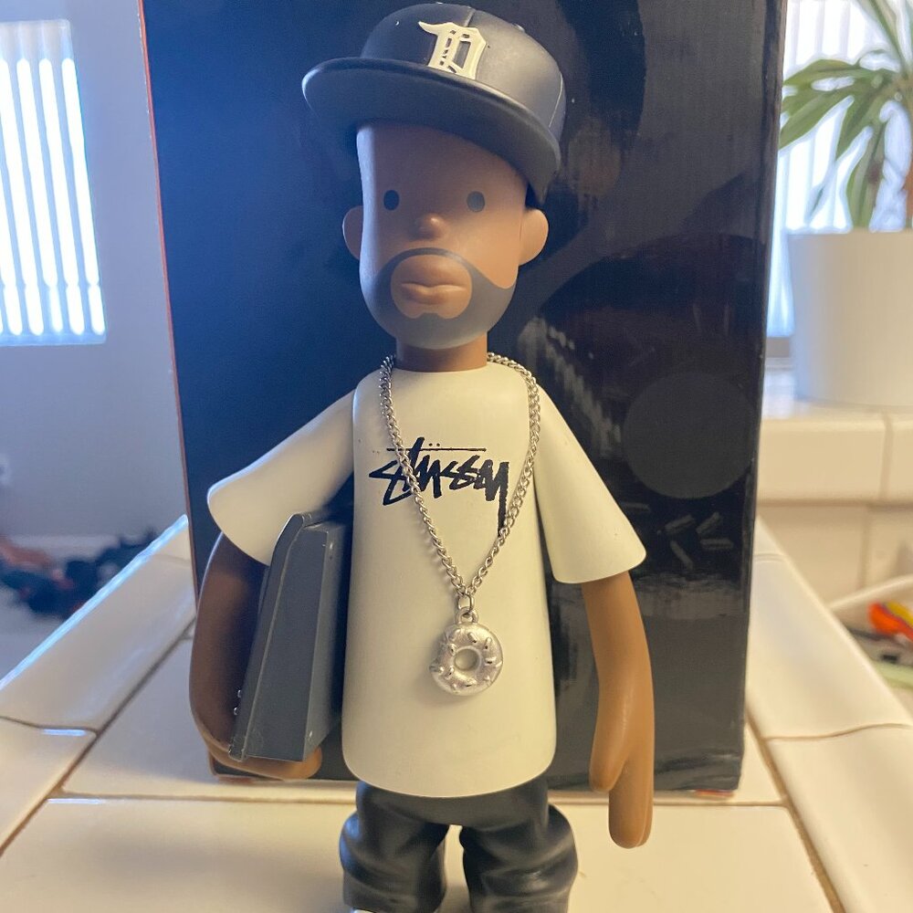 J Dilla X STUSSY Figure Jay Dee Stones Throw BY PAY JAY Limited Edition